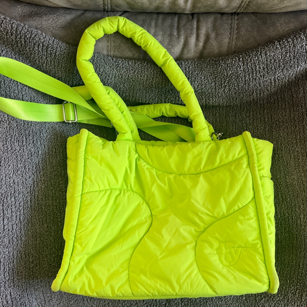 Thirtyyears- The Drift Tote- neon green